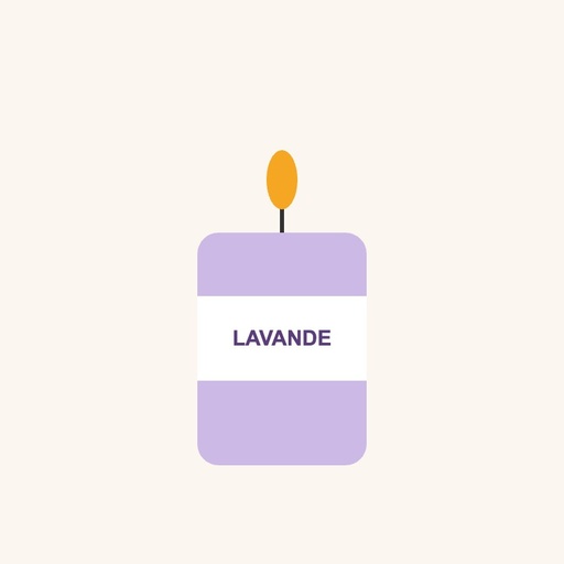 Bougie parfumée Lavande